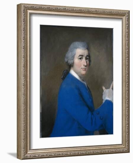 David Garrick, in High Overcoat-Jean-Etienne Liotard-Framed Giclee Print