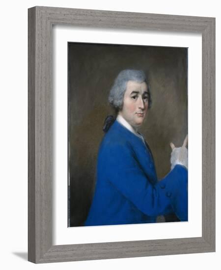 David Garrick, in High Overcoat-Jean-Etienne Liotard-Framed Giclee Print