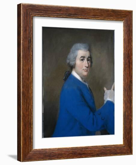 David Garrick, in High Overcoat-Jean-Etienne Liotard-Framed Giclee Print