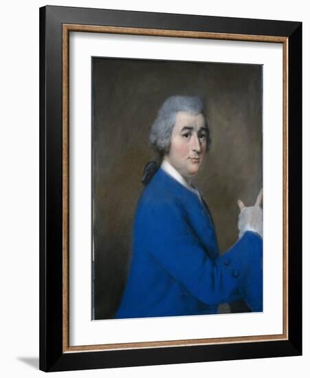 David Garrick, in High Overcoat-Jean-Etienne Liotard-Framed Giclee Print