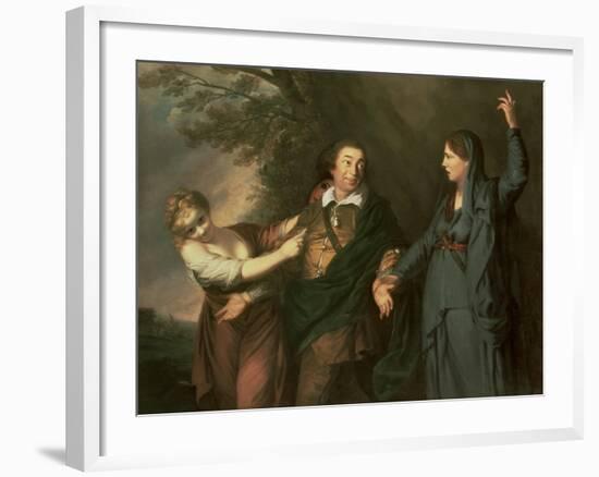 David Garrick-Sir Joshua Reynolds-Framed Giclee Print