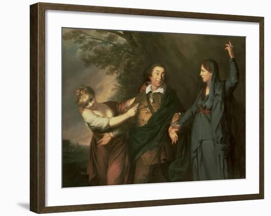 David Garrick-Sir Joshua Reynolds-Framed Giclee Print