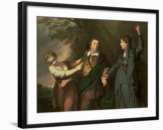 David Garrick-Sir Joshua Reynolds-Framed Giclee Print