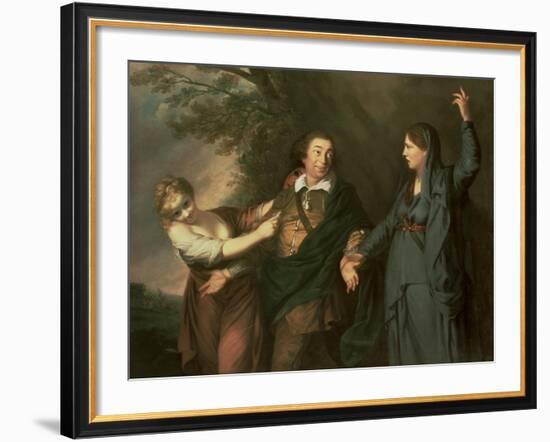 David Garrick-Sir Joshua Reynolds-Framed Giclee Print