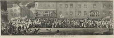 Procession of Lady Godiva at Coventry Fair-David Gee-Giclee Print