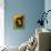 David Geometrized-null-Framed Stretched Canvas displayed on a wall