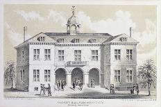 Old City Hall, New York, in 1776, from 'Valentine's Manual', Engraved by George Hayward, 1856-David Grim-Laminated Giclee Print