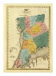 Map of New York, c.1839-David H^ Burr-Stretched Canvas