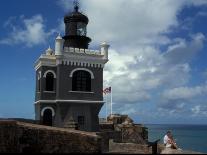 Stone Structure on Coast, Roseau, St. Kitts, Caribbean-David Herbig-Photographic Print