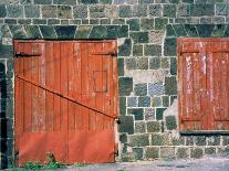 Red Window and Door, St. Kitts, Caribbean-David Herbig-Photographic Print