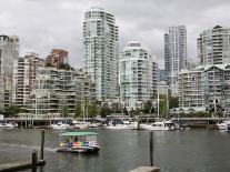 Skyline from Granville Island, Vancouver, British Columbia, Canada-David Herbig-Photographic Print