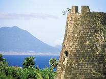 Stone Structure on Coast, Roseau, St. Kitts, Caribbean-David Herbig-Photographic Print