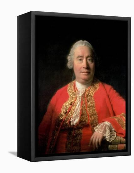 David Hume (1711-76) 1766-Allan Ramsay-Framed Premier Image Canvas