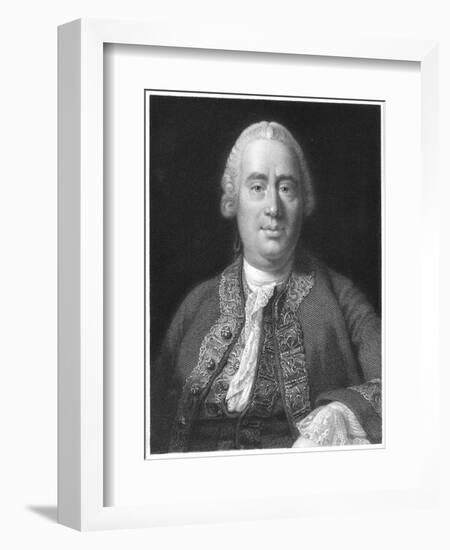 David Hume, Scottish Philosopher, Historian and Economist, 1837-Allan Ramsay-Framed Giclee Print