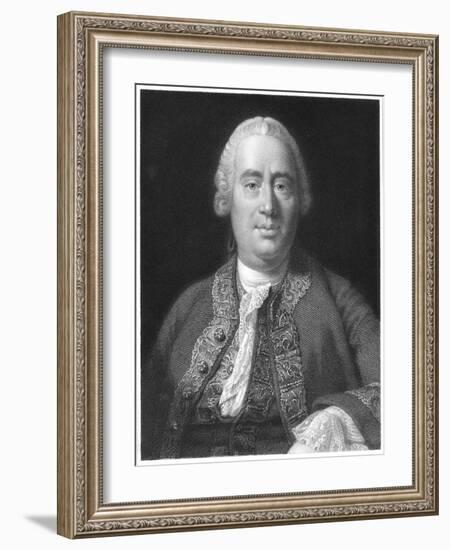 David Hume, Scottish Philosopher, Historian and Economist, 1837-Allan Ramsay-Framed Giclee Print