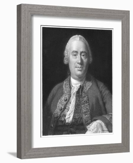 David Hume, Scottish Philosopher, Historian and Economist, 1837-Allan Ramsay-Framed Giclee Print