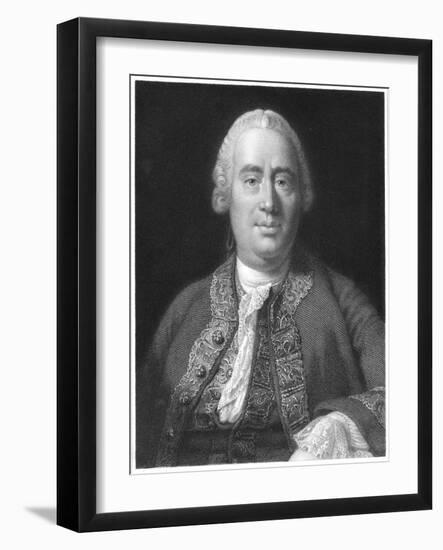 David Hume, Scottish Philosopher, Historian and Economist, 1837-Allan Ramsay-Framed Giclee Print