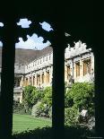 Great Court and Great Gate, Trinity College, Cambridge, Cambridgeshire, England-David Hunter-Photographic Print