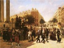 Selling Christmas Trees, 1853-David Jacobsen-Premier Image Canvas