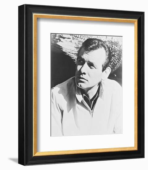 David Janssen - The Fugitive-null-Framed Photo