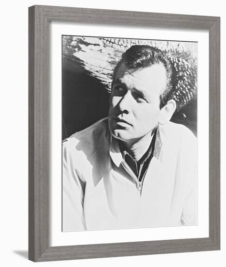 David Janssen - The Fugitive-null-Framed Photo