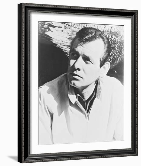 David Janssen - The Fugitive-null-Framed Photo