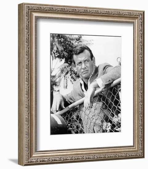 David Janssen - The Fugitive-null-Framed Photo