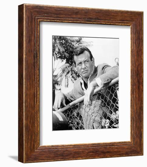 David Janssen - The Fugitive-null-Framed Photo