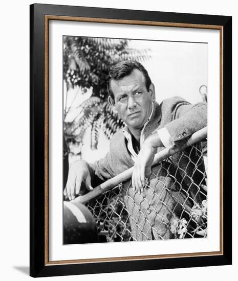 David Janssen - The Fugitive-null-Framed Photo