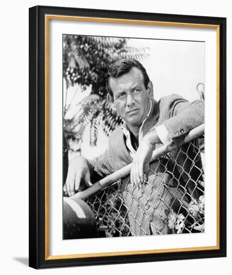 David Janssen - The Fugitive-null-Framed Photo