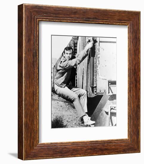 David Janssen - The Fugitive--Framed Photo