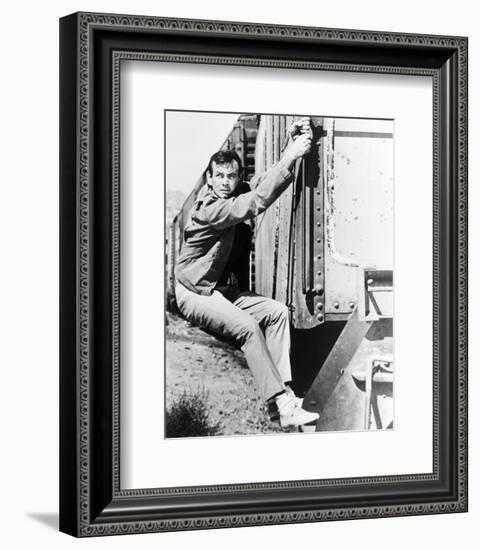 David Janssen - The Fugitive-null-Framed Photo