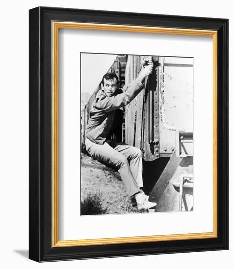 David Janssen - The Fugitive--Framed Photo