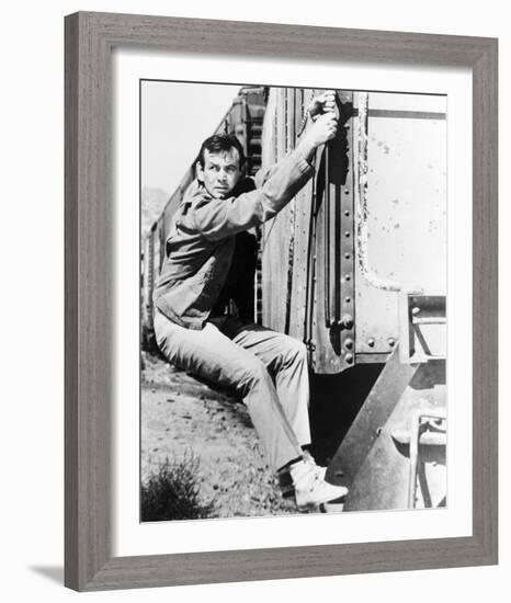 David Janssen - The Fugitive-null-Framed Photo