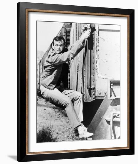 David Janssen - The Fugitive-null-Framed Photo