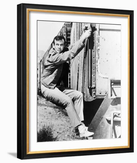 David Janssen - The Fugitive-null-Framed Photo