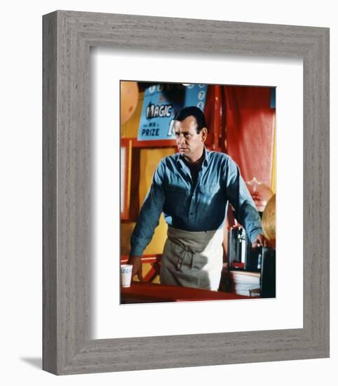 David Janssen - The Fugitive-null-Framed Photo