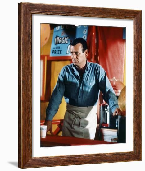 David Janssen - The Fugitive-null-Framed Photo