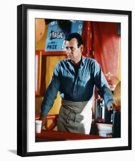 David Janssen - The Fugitive-null-Framed Photo