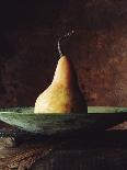 Single Pear in Bowl-David Jay Zimmerman-Photographic Print
