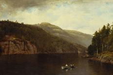 The Lake George, 1876-David Johnson-Framed Giclee Print