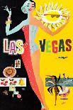 Fly TWA Las Vegas, c.1960-David Klein-Giclee Print