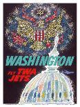 Washington, D.C. - Fly TWA Jets (Trans World Airlines)-David Klein-Art Print