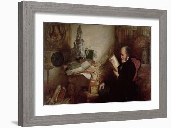 David Laing, Antiquary, 1862-William Fettes Douglas-Framed Giclee Print