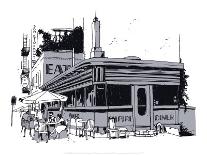 Empire Diner-David Lanaspa-Art Print