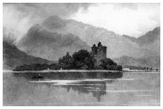 Kilchurn Castle, 1895-David Law-Framed Giclee Print