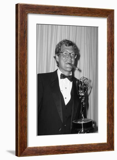 David Letterman-null-Framed Art Print