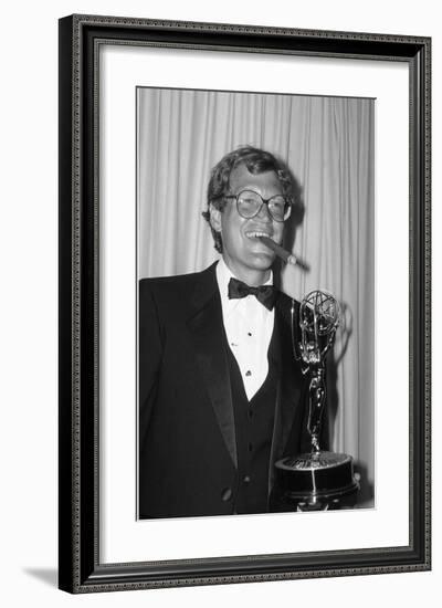 David Letterman-null-Framed Art Print