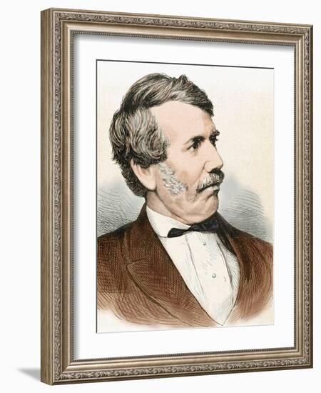 David Livingstone (1813-1873). Scottish Explorer-Prisma Archivo-Framed Photographic Print