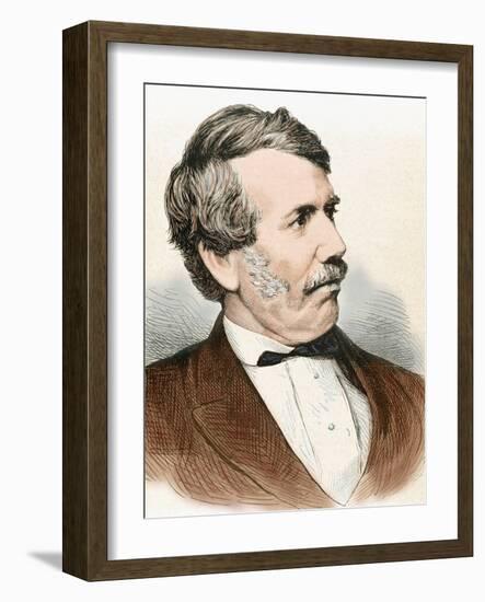 David Livingstone (1813-1873). Scottish Explorer-Prisma Archivo-Framed Photographic Print